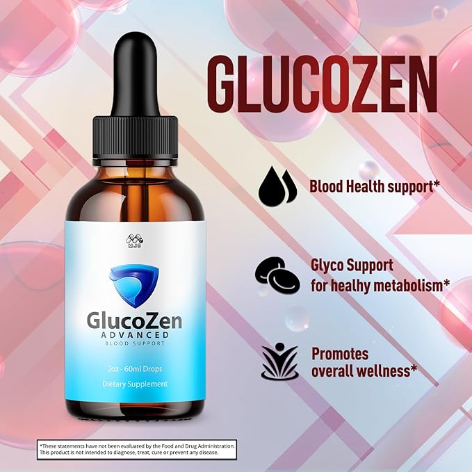 GlucoZen blood health, glyco support and overall wellness benefits